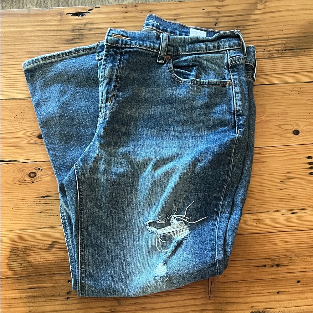 Old Navy Women's Boyfriend Jeans - Blue